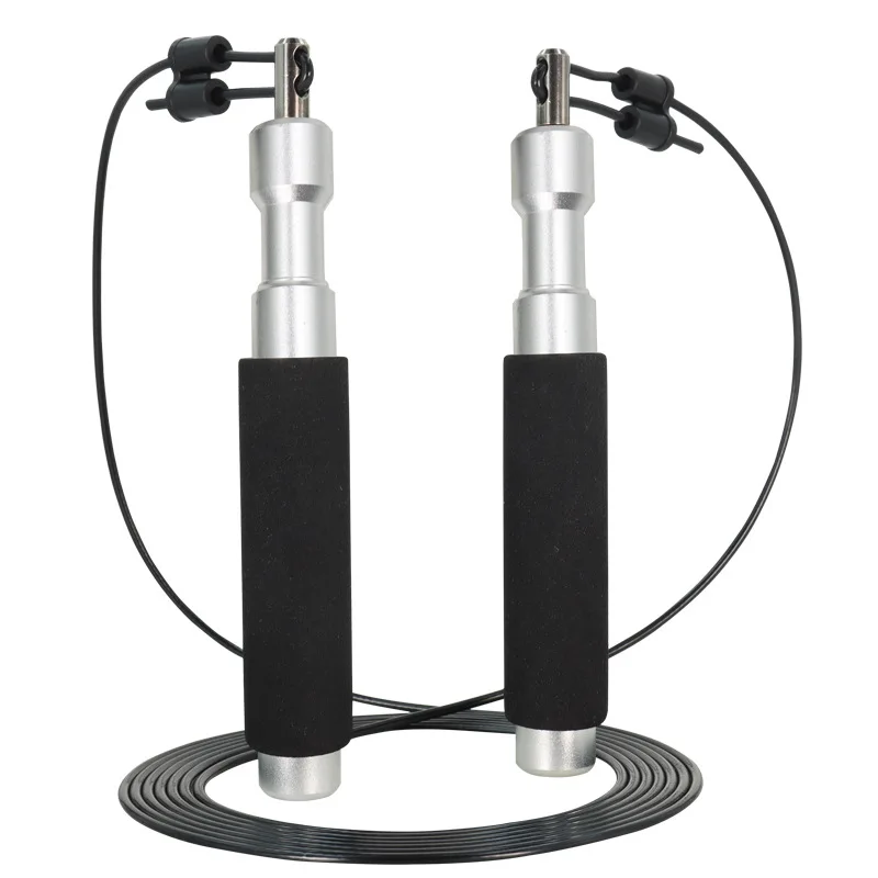 Aluminum Speed Jump Rope Cable Steel Wire Rope Anti-slip Handles Ultra Fast Ball Bearing Skipping