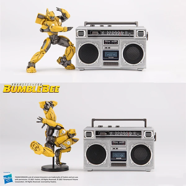  Авторизованный трансформатор Hasbro мини-кассета bumblebee bluetooth-динамик FM-радио с игрушками в подарок или