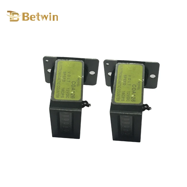 African Spare Parts of game machine 6 Digits Coin Counter Meter  For Arcade Game Machine