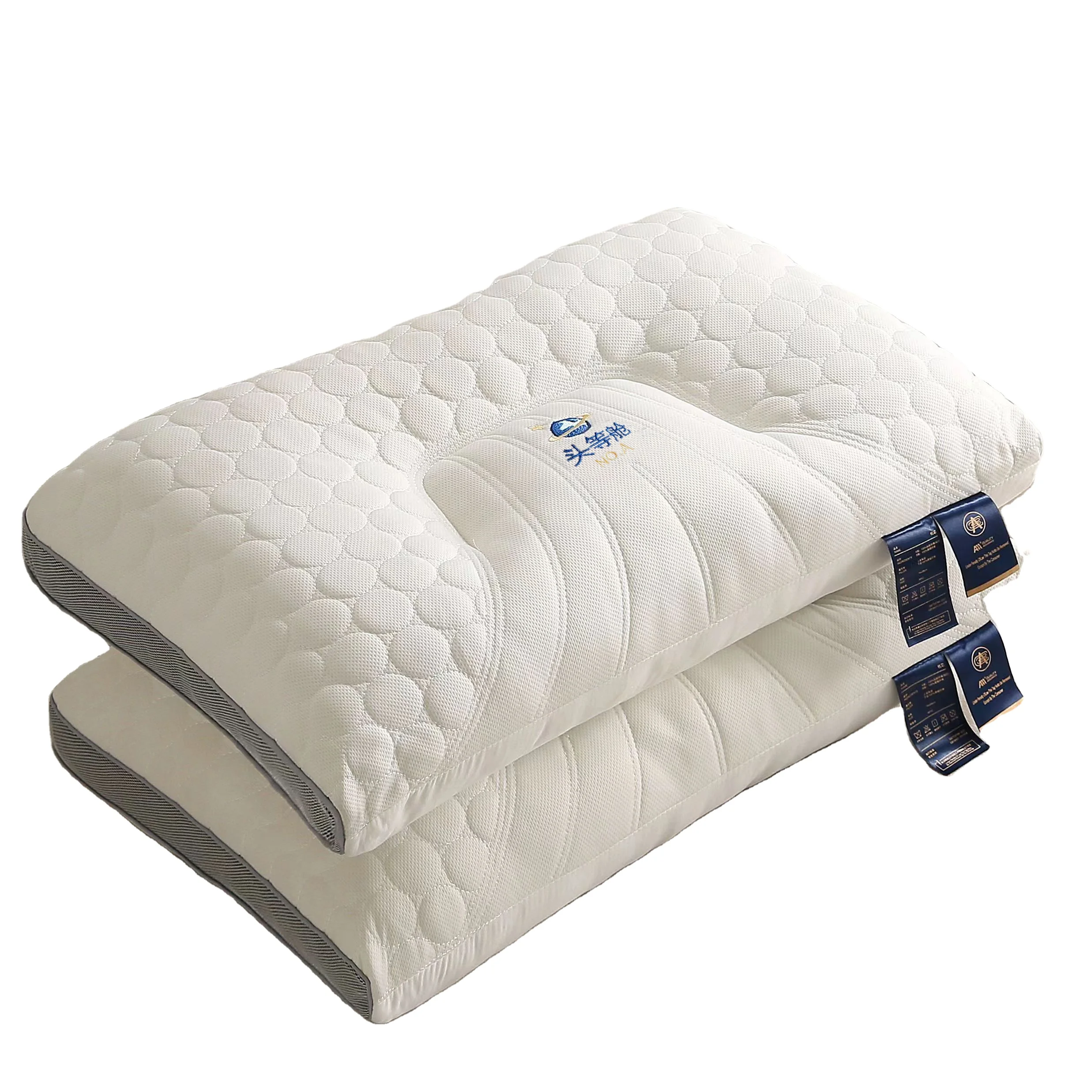 First class section shaped soft foam rubber mat baby latex pillow rubber