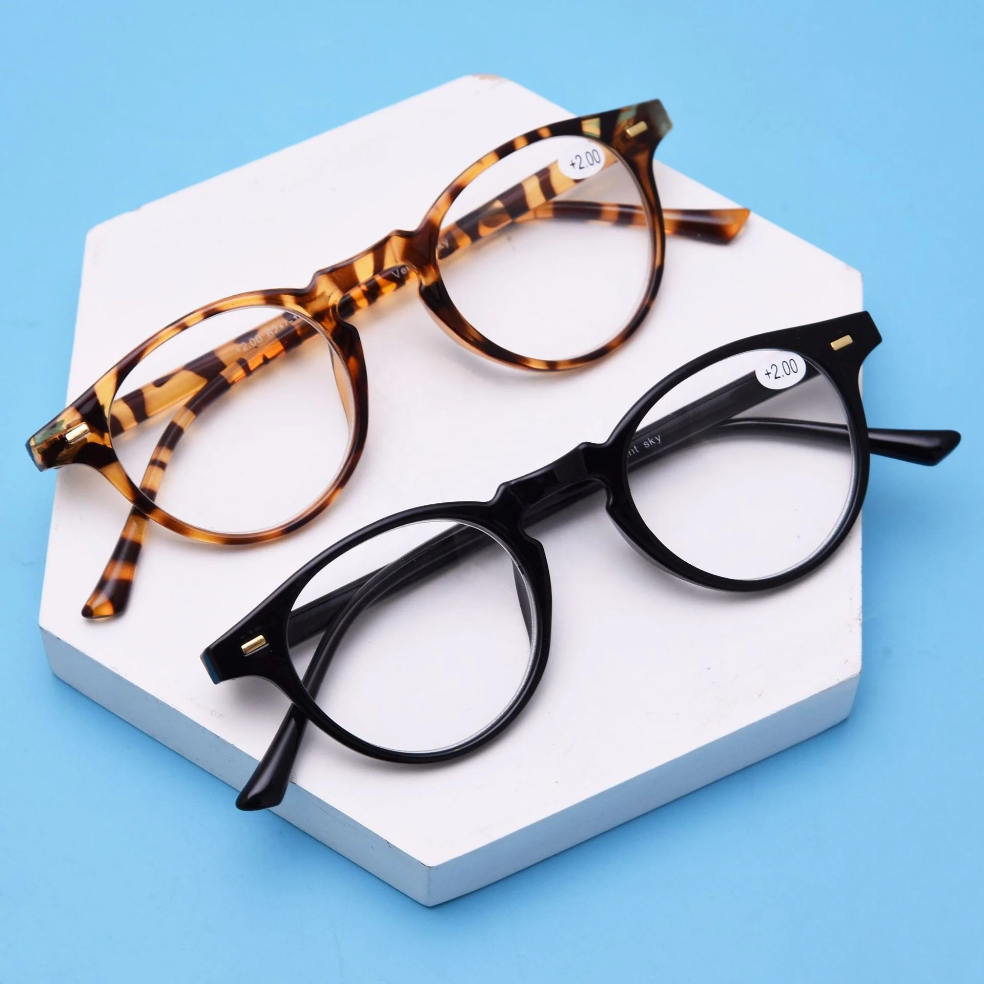DILICN Ultra Light Leopard Printing Frame High Grade Reading Glasses Promotion Reading Eye Glasses