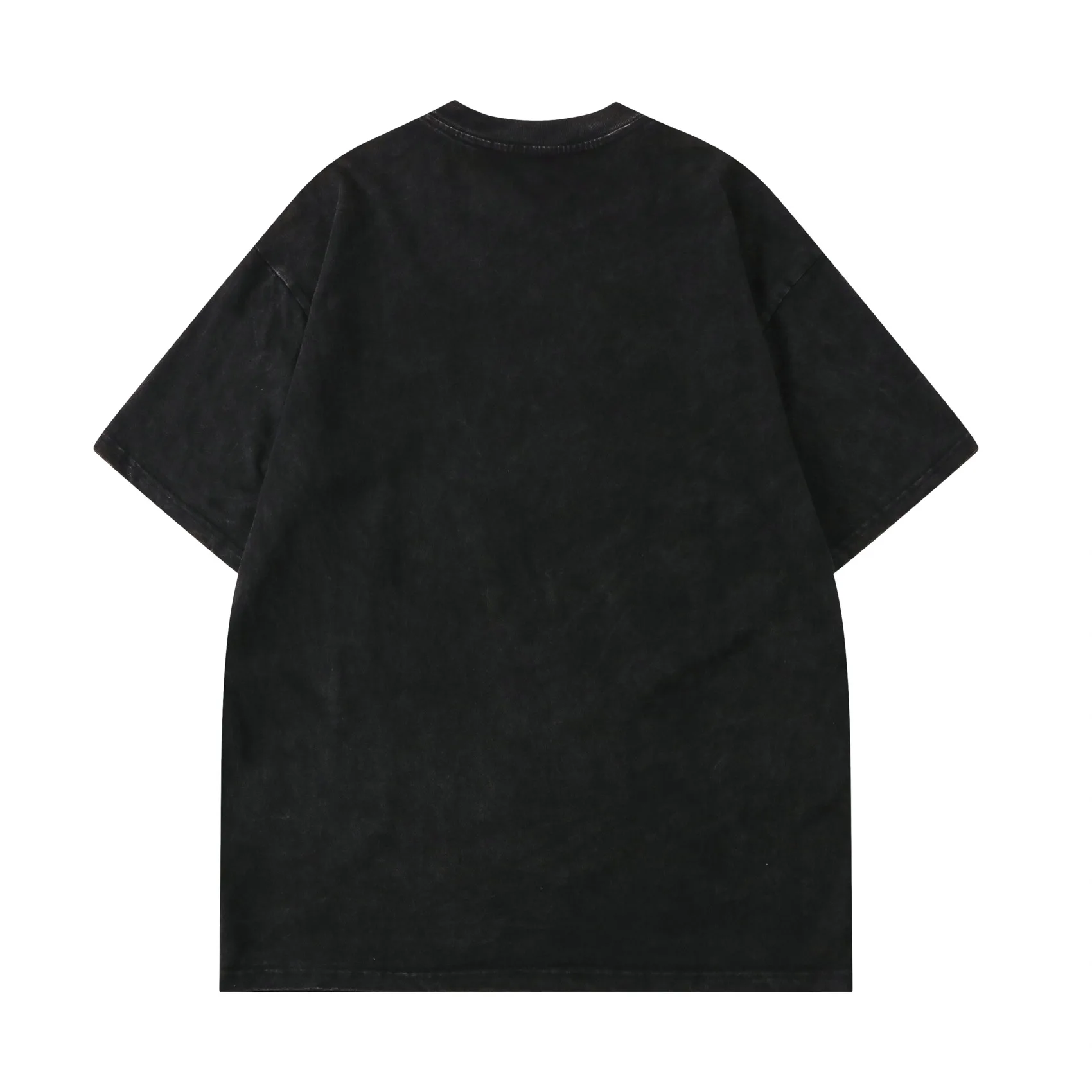 Oversized T Shirts Black Heavyweight Plain T Shirt Oversized Korean Oversized Unisex Longsleeve Printing T Shirt