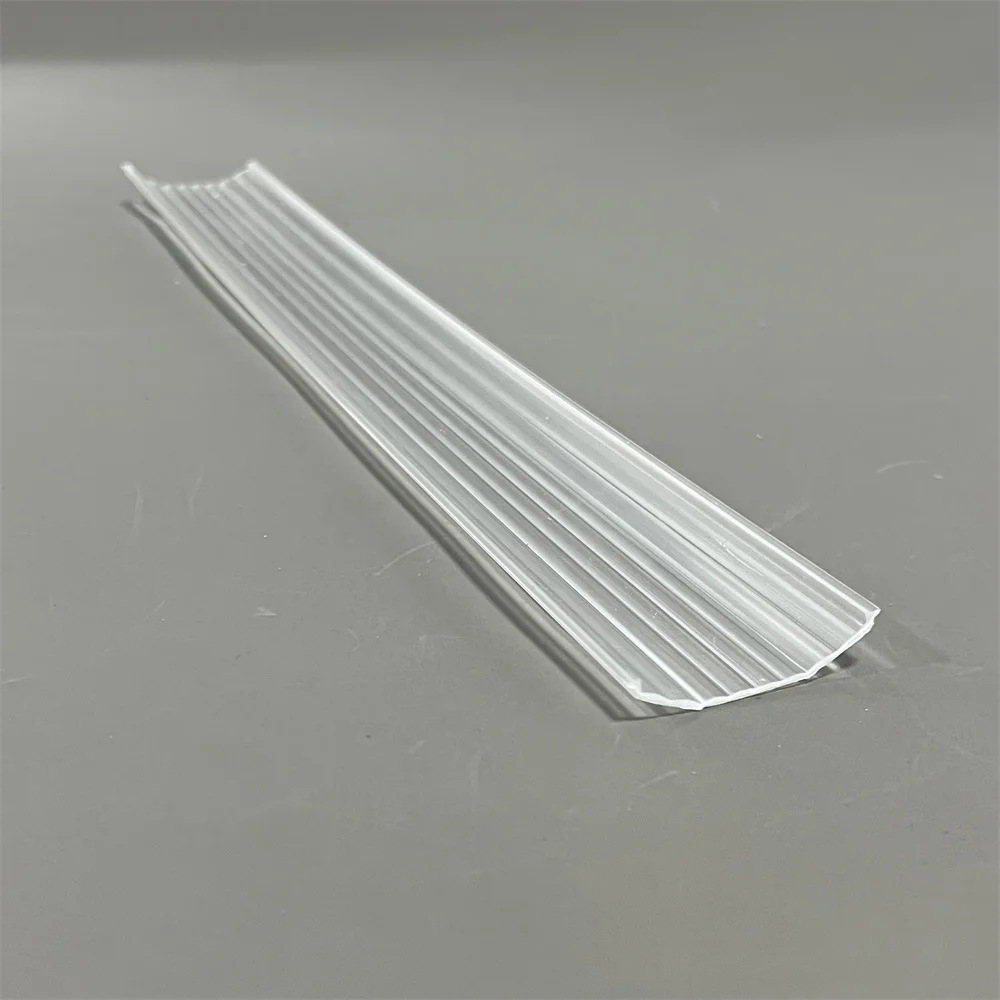 Профессиональный экструзионный светодиодный рассеиватель света пластиковая крышка ПК светодиодная линза