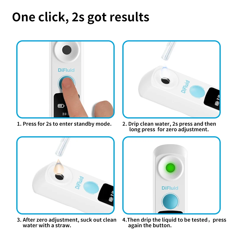 0~32% IP67 Digital Handheld Portable Test Meter Honey Sugar Brix Refractometer