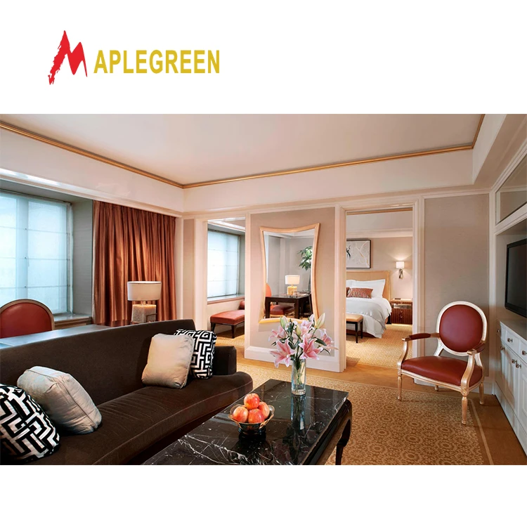 Luxury small apartment furniture villa projects customized stregis inn hotel bedroom hamptons style guest house furniture