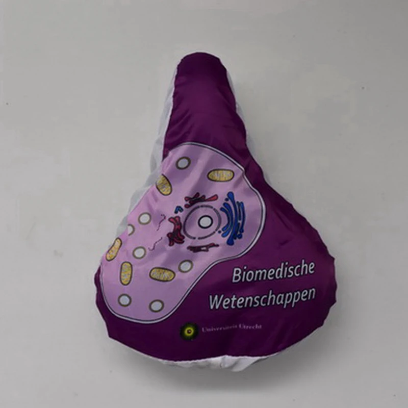 Настройка логотипа личности снаружи горный велосипед сиденья с водным принтом дождь велосипедное седло Крышка