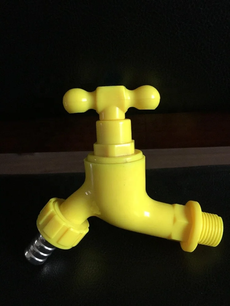 Fashion /plastic garden tap with durable bibcock/ptfe tape ( BD-24)