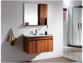 Anti-Scratch PVC Foam Laminated With Wood Grain PET Film Waterproof Kitchen Cabinets Base Board Plastic Sheets kitchen cabinet m