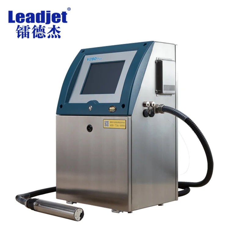 Wuhan Leadjet Circle Board непрерывный маленький персонаж струйный пакетный принтер даты для пластиковых