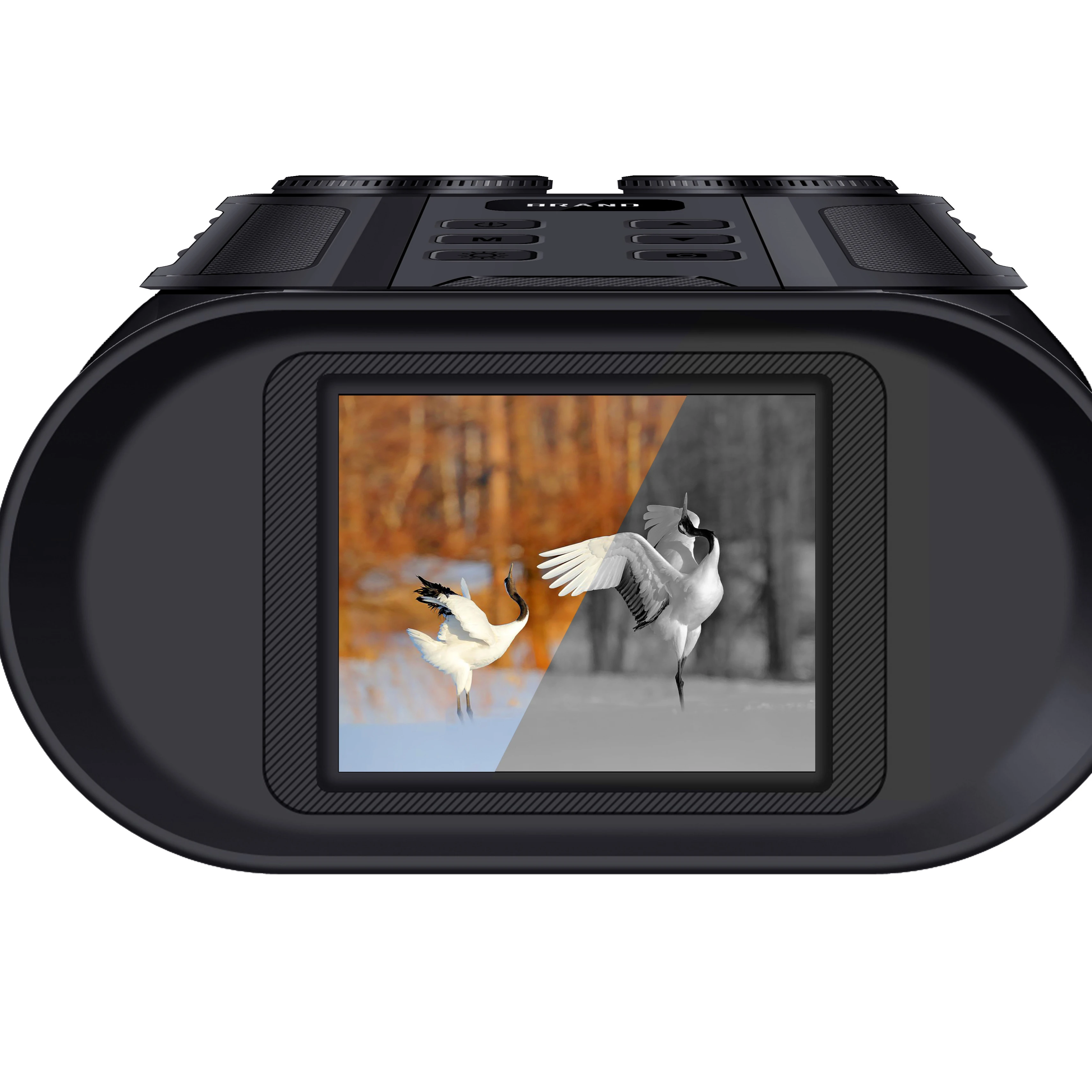 SPRITE GROUP 8X Digital Zoom PIR Motion Detection with Wifi Function 10X magnifying lens 2.5K  Night Vision Binocular Camera