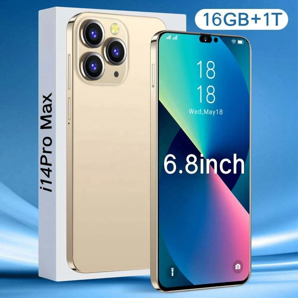 Free shipping for Top Fashion Nokia Mini Long Standby Flip Fairly Original Phone I14 Pro Max Android Smartphones