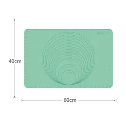 Kitchen sand silicone non-stick food safe air fryer pastry baking sheet mat rolling dough wholesale