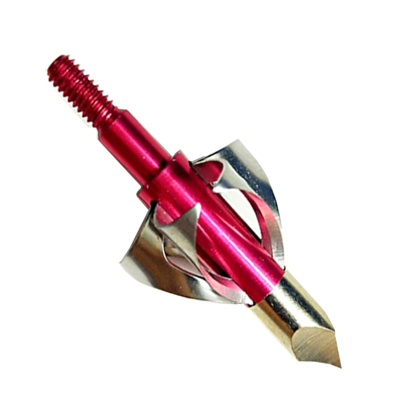 Wholesale Hot Sale Stainless Steel Hunting Broadheads for Bow and Arrow Head Shafts Tips
