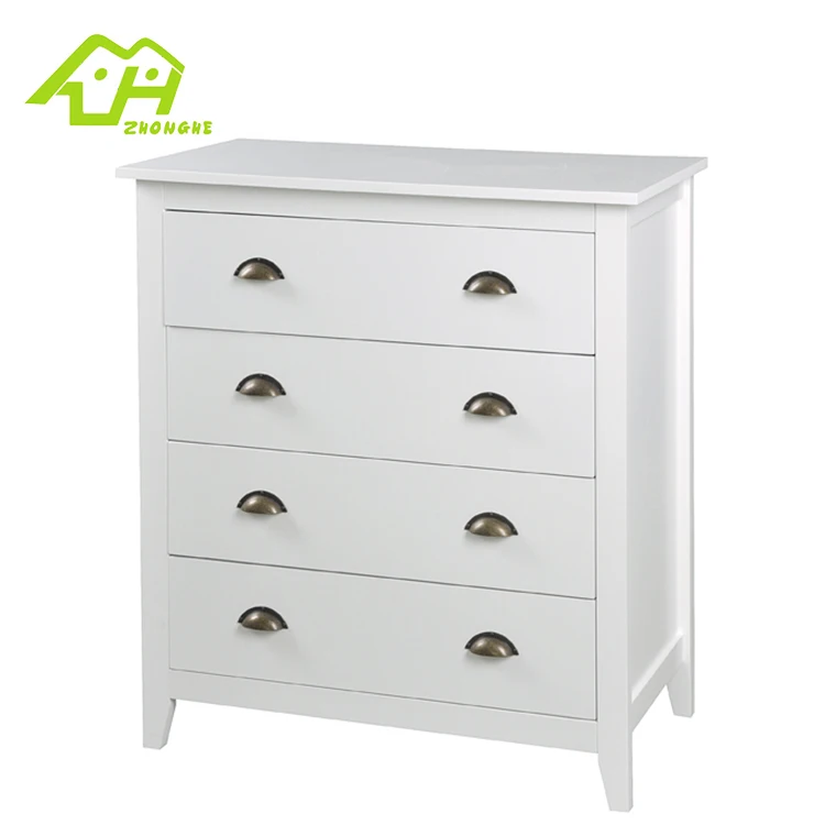 Прочный деревянный шкаф для хранения с 5 ящиками для гостиной