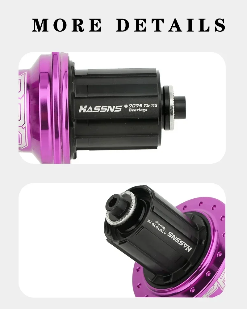 HASSNS PRO7 MTB hub 32H 11v ratchet MTB free hub 24H 12 * 142 15 * 100mm 120 ring 6 claw hub HG XD MS