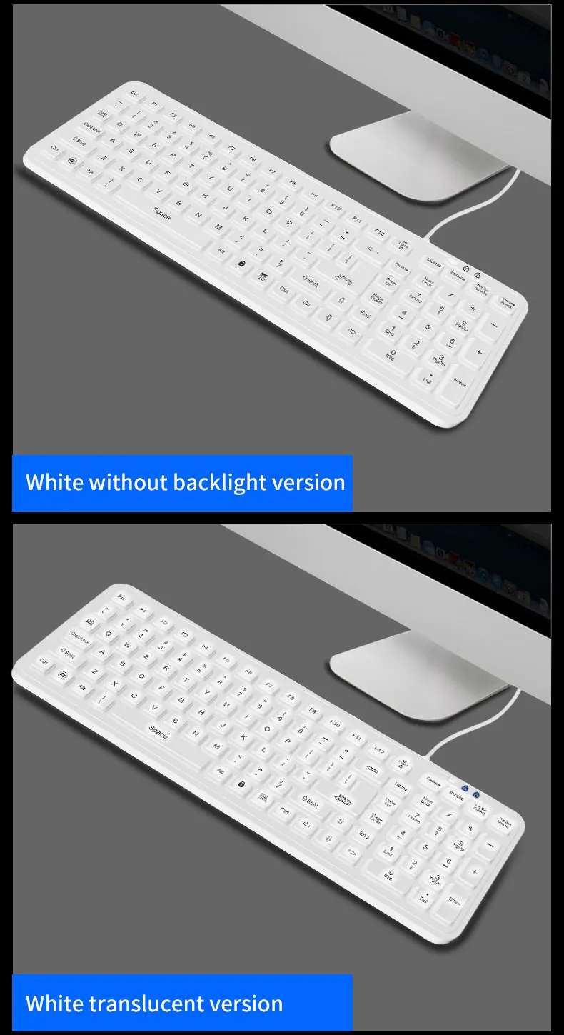 2021 New Product Keyboard Manufacturer Oem/ Odm Usb Port Flexible Cable Wireless Numeric Keyboard