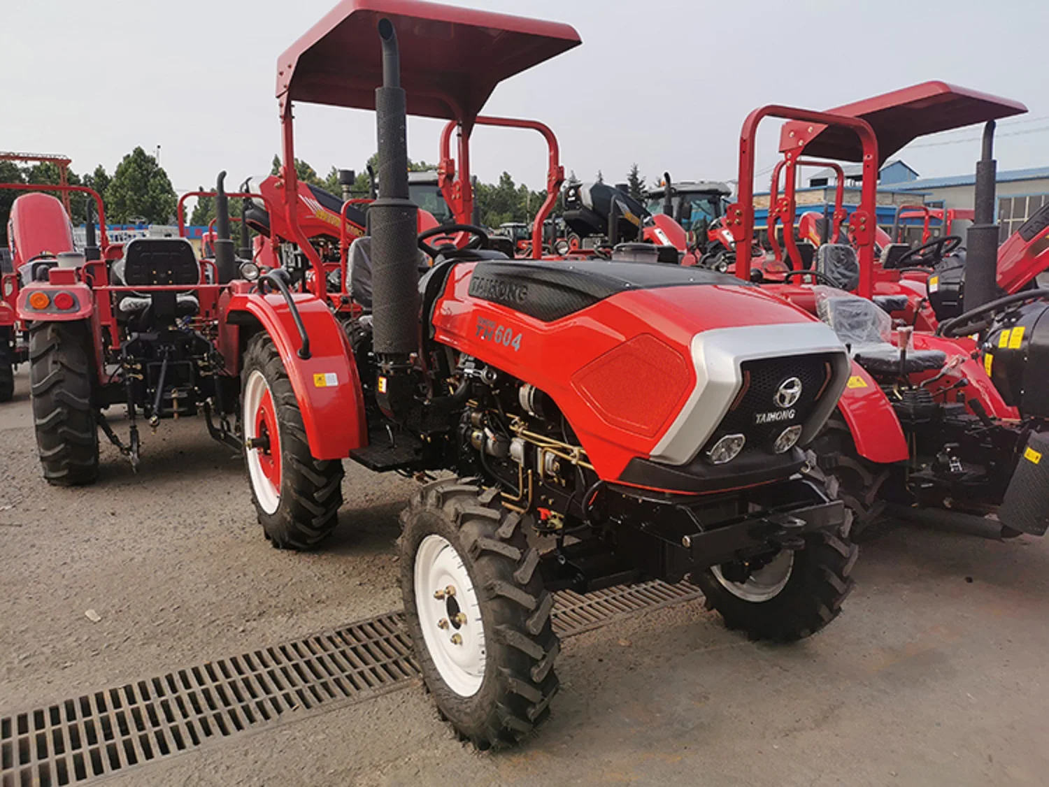 90HP Tractors Track Excavator Loader Crawler Hydraulic Digger  Massey Ferguson KUBOTA Tractor