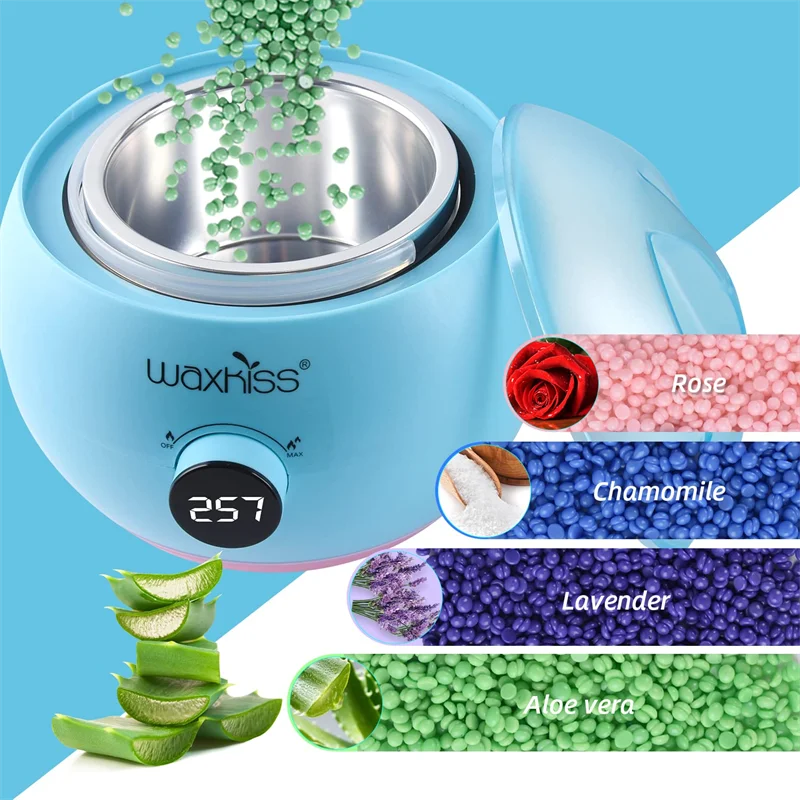 Hot Selling Wax Warmer Professional 500ml Electric Wax Heater Body Hair Removal Home Spa Waxing Products