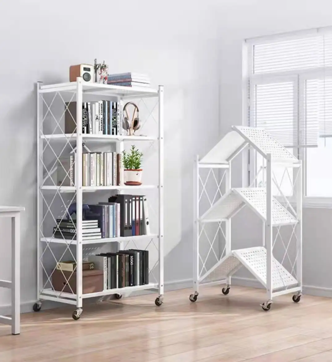 Прозрачный стеклянный держатель для хранения компакт-дисков, стойки, полки от производителя, неправильной формы, столешница, напольная стойка, для гостиной, акриловый, 5 отделений, шелк