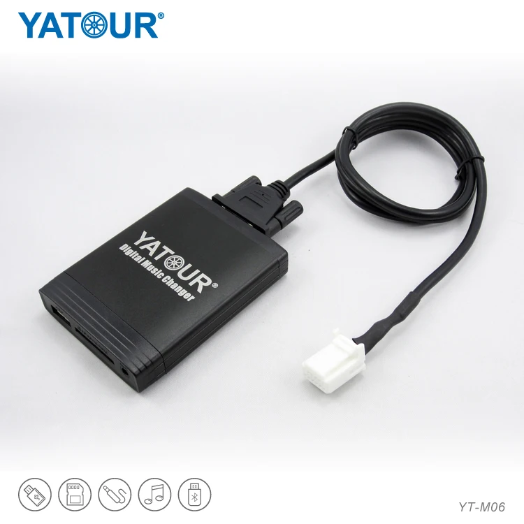 Лидер продаж цифровой музыкальный адаптер Yatour USB SD для Toyota Lexus оригинальные автомобильные радиоприемники