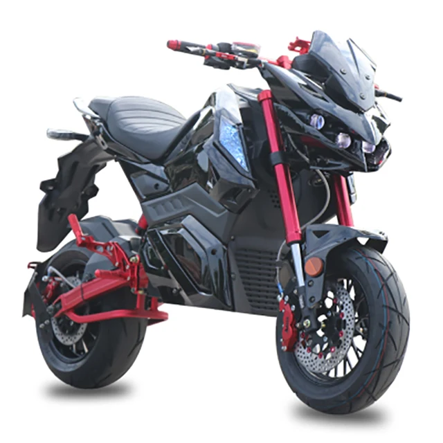 High power 4000w cool customized color beautiful custom adult off road street  electric motorcycles for sale