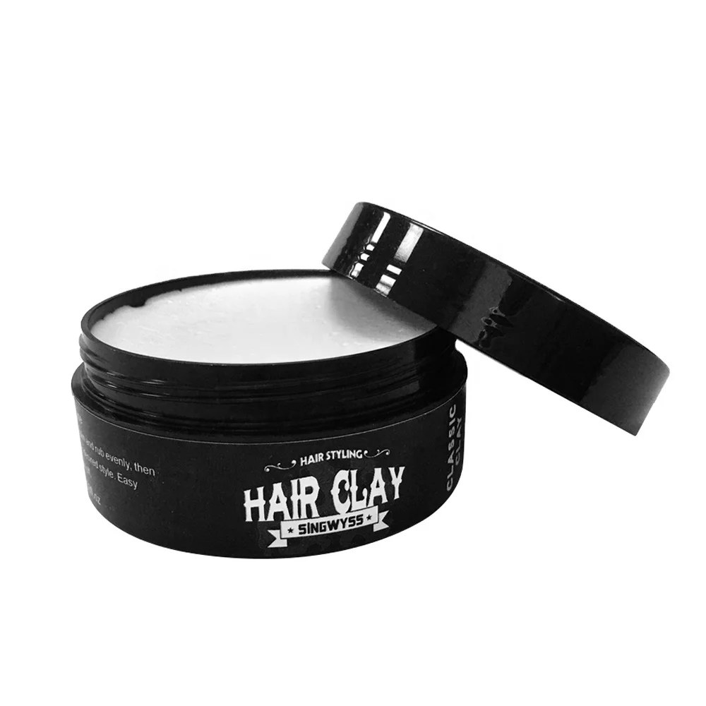 Private label best men vitamins hair matte clay for barber