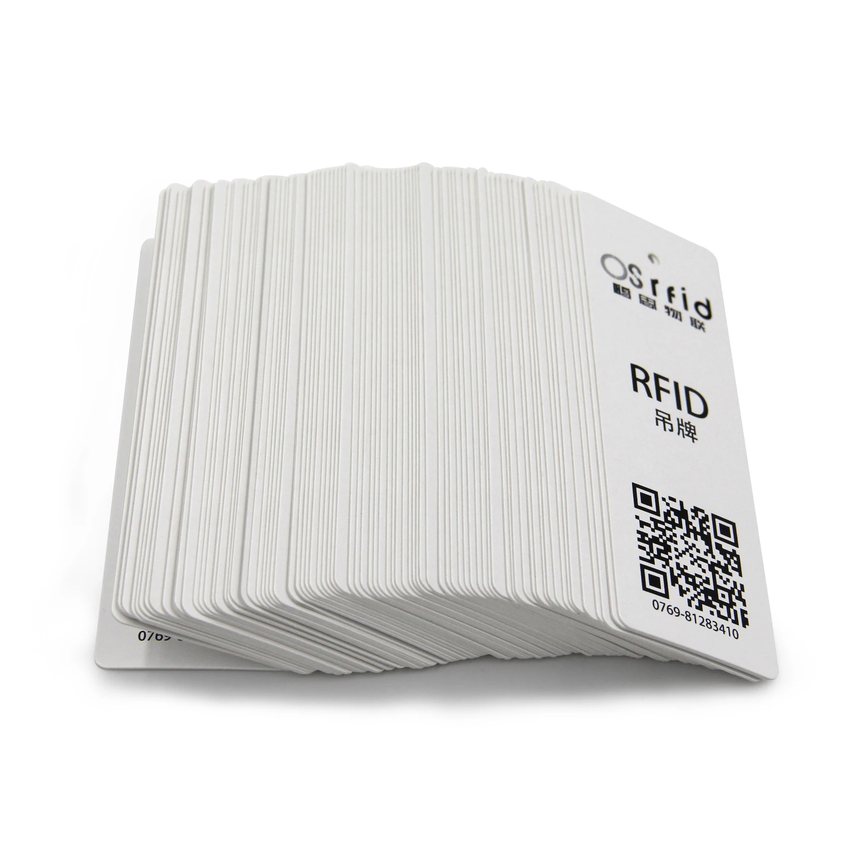 Customized Clothing Security Printing Labels Rfid Garment Hang Tag