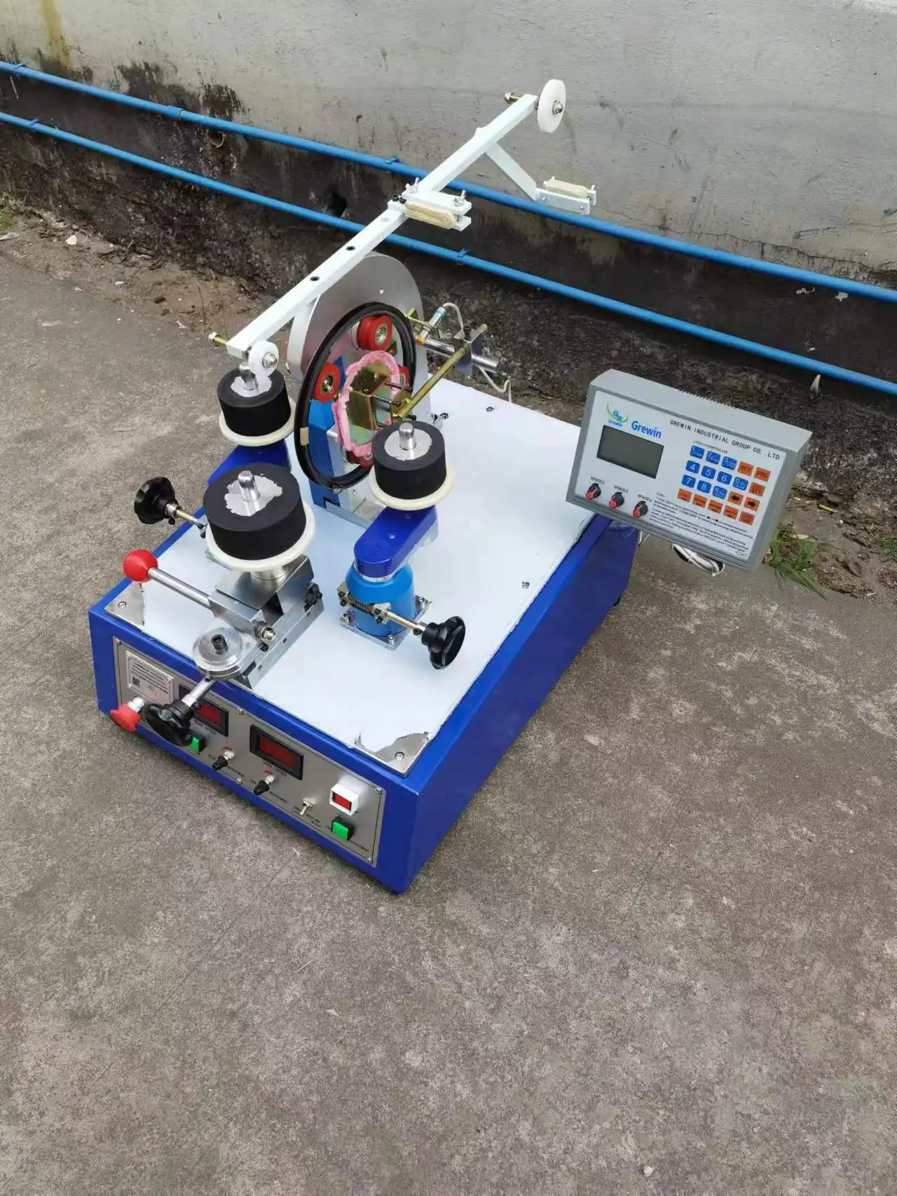 GWL-5200 slider head type Toroid Coil Winder Machine winding machine toroidal transformer winding machine