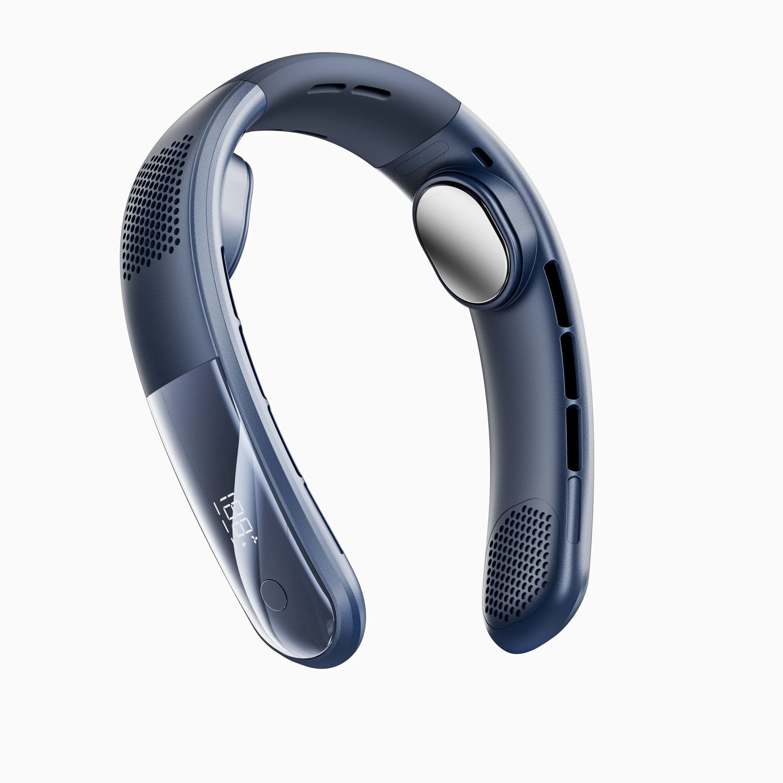 Fashion Portable Breeze Neck Fan Wearable Super thin neck fan OEM supplier USB fan free your hands