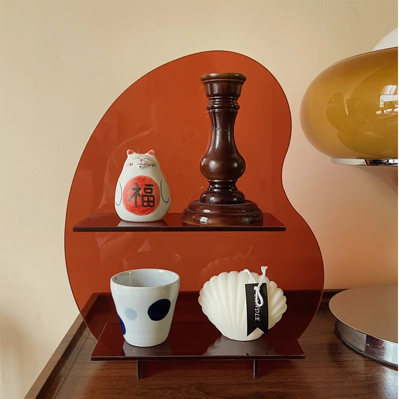 Acrylic Shelf Home Decorations For Living Room Product Shoot Props Acrylic Display Shelf