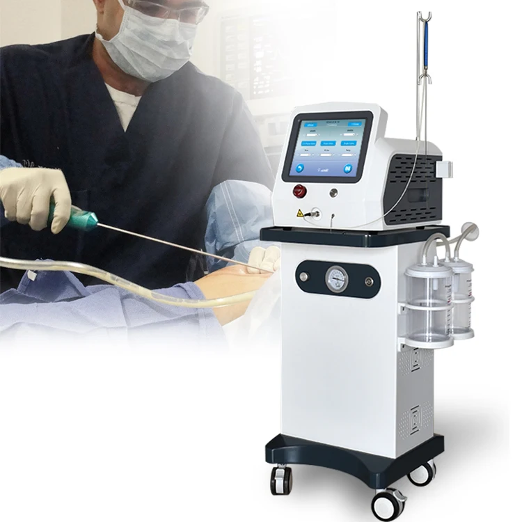 Surgical Liposuction Diodo Laser Lipolaser Machine Lipolysis 1470nm 980nm 1320nm Equipment
