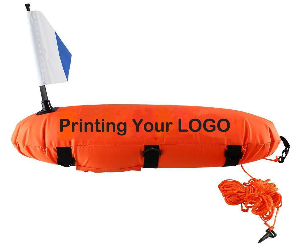 DPR double layer diving spearfishing float buoy with dive flag and rope