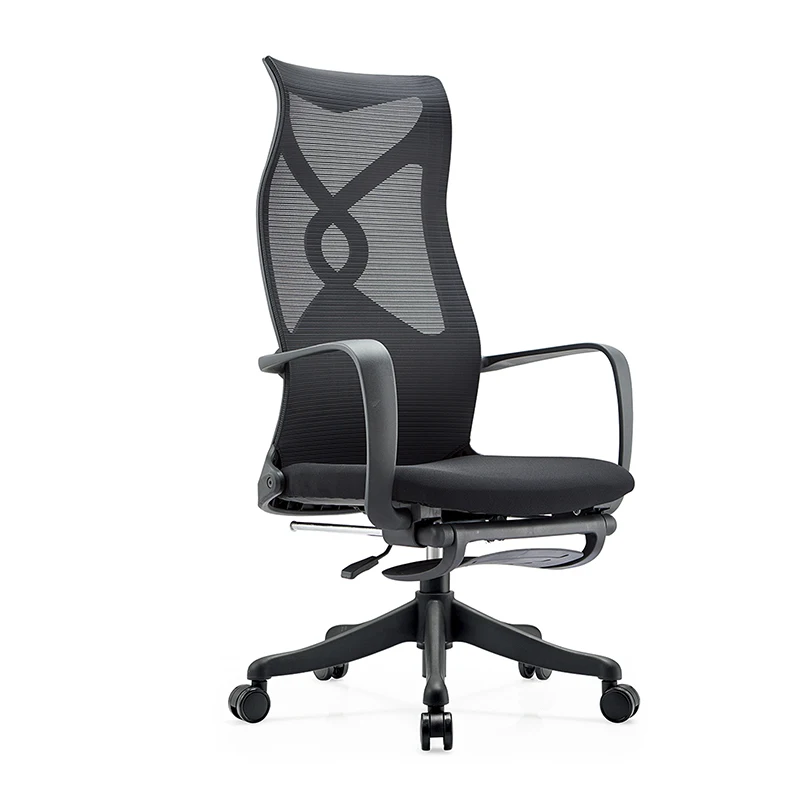 High-Back Ergonomic Swivel Lift Office Chair Modern Mesh Metal Design Staff Chair Hospital Conferences Computer Lunch Plastic
