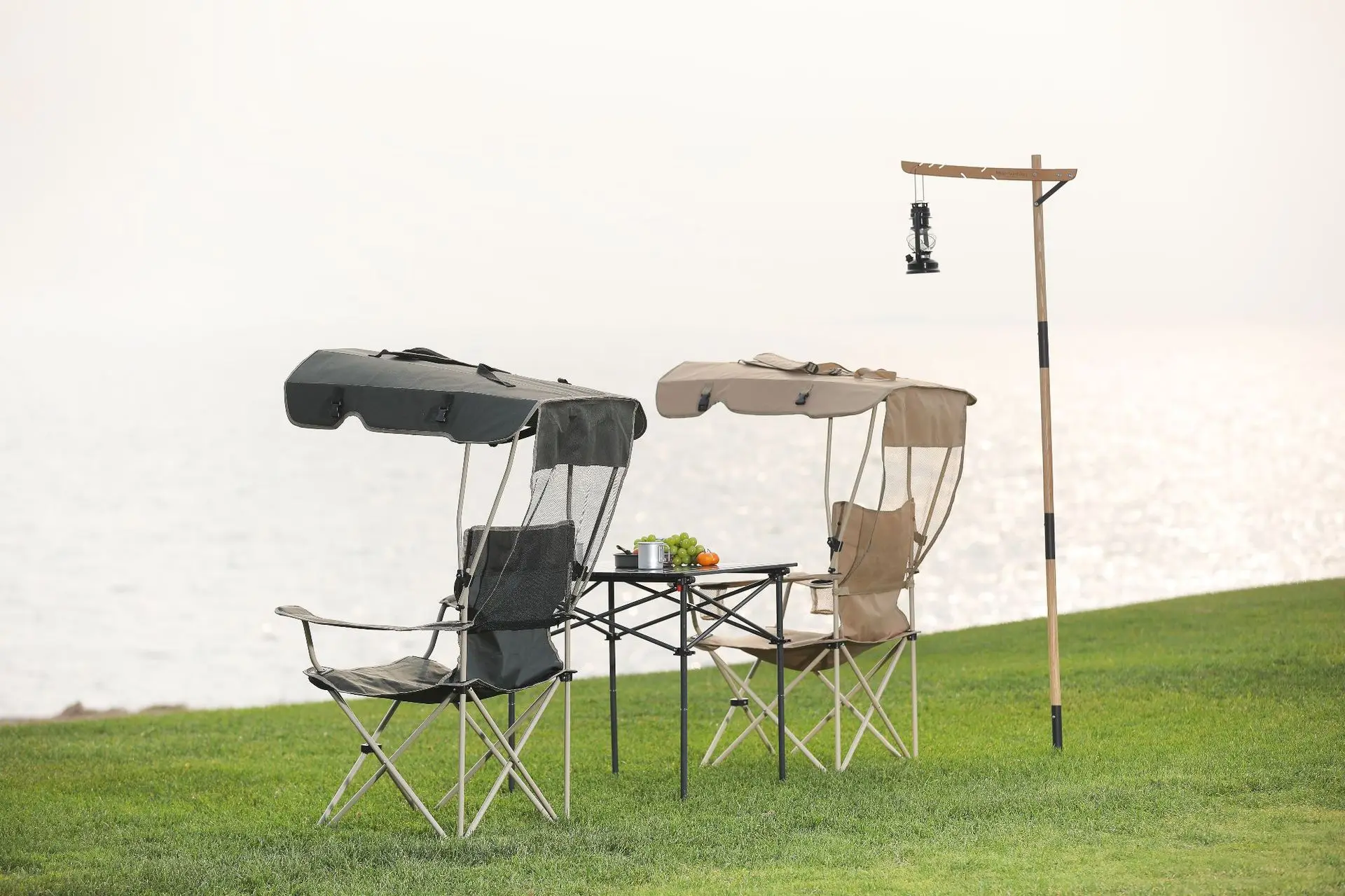 Folding camping chair with canopy/Foldable Fishing chair with canopy