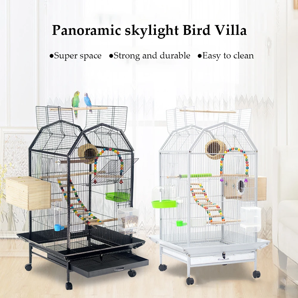 Hot Sale Wire Mesh Small Bird Cage Parrot Cages For Sale