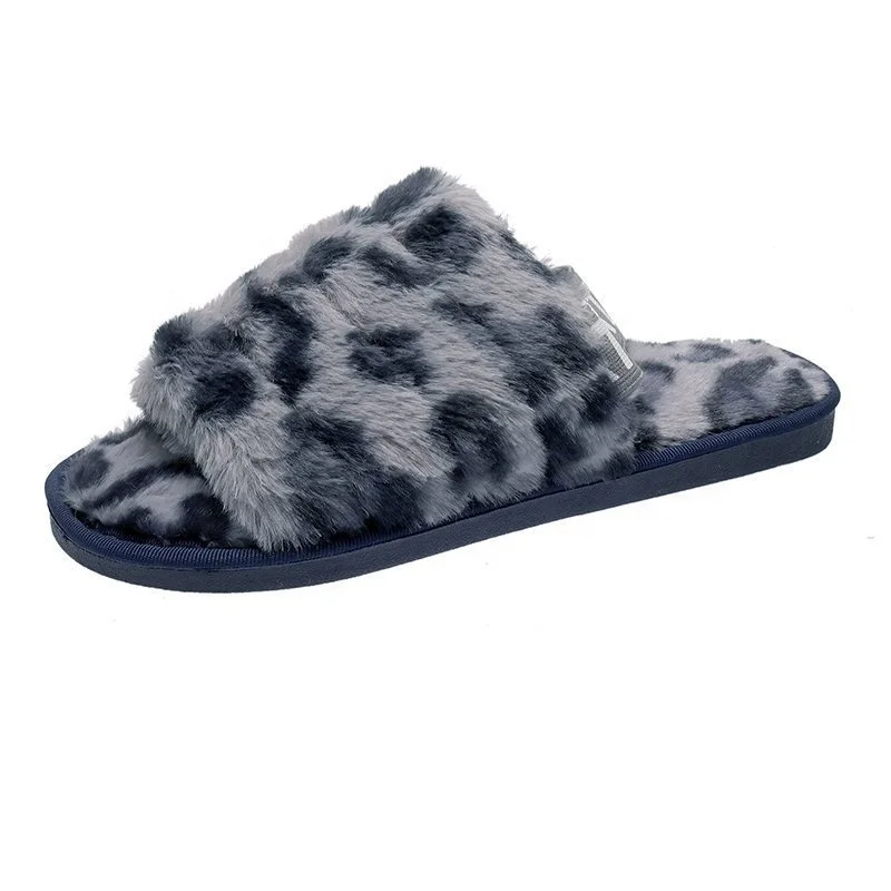 
2021 Wholesale Customized Color Printed Fashion Winter Thermal Slippers For Outdoor 