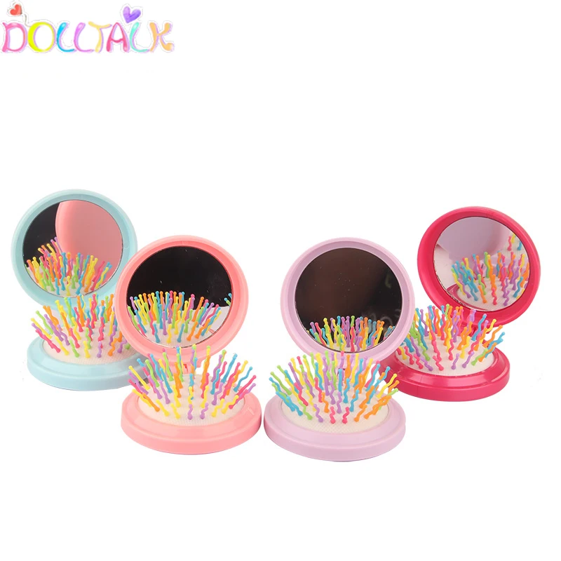 Hot Sale 18 inch Girl Doll Accessories Small Mirror Toy Comb Children Toy