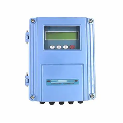 Wall mounted inline ultrasonic flowmeter digital water flow meter ultrasonic flow meter low cost