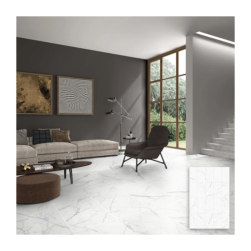 White Floor Tiles Ceramic 60x60 60x120