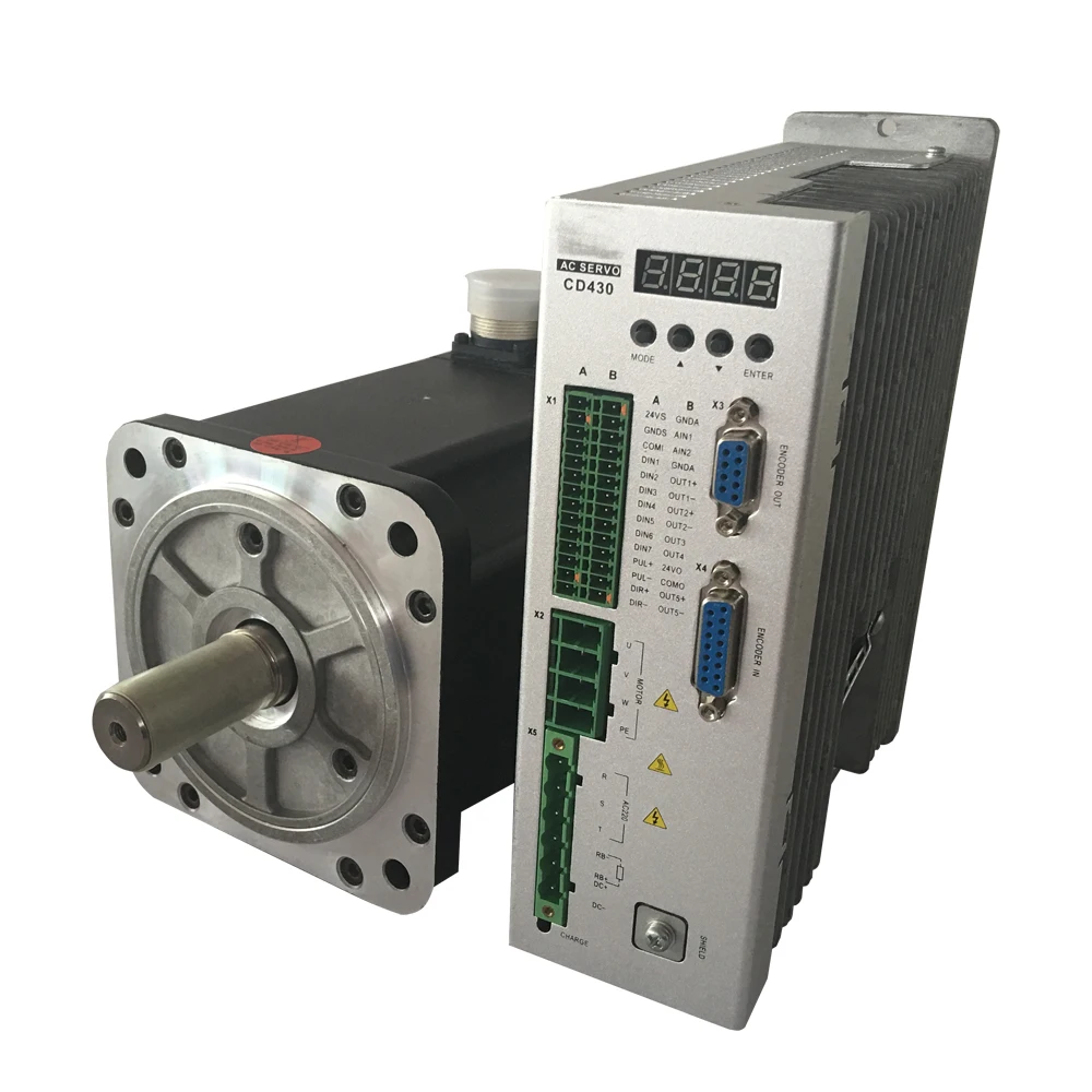 2021 TOP Popular manufacturers 400W 1.27N.m 3000rpm  60MM  AC SERVO MOTOR  for  electrical equipment