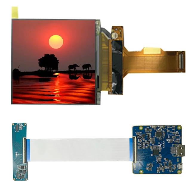 LS029B3SX02 2.9 inch 1440*1440 TFT LCD MIPI Screen 2K Dual LCD Displays with HD to MIPI Driver Board for VR AR project