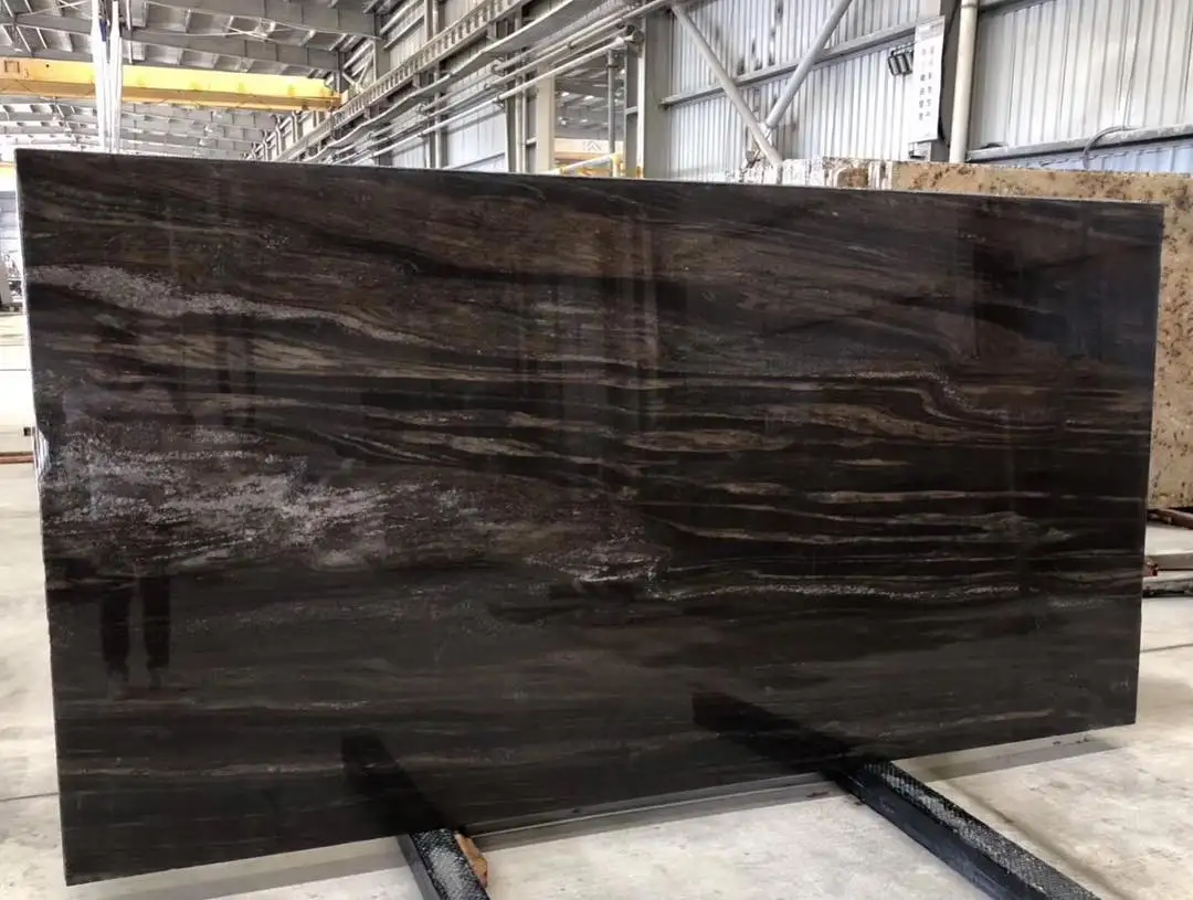 Natural Antique Baltic Brown Granite Price Per Square Foot Brazilian Fantasy Brown Granite Slab