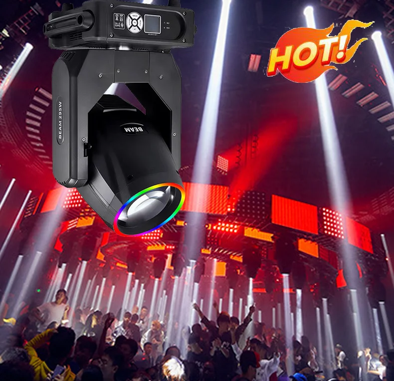 295w Beam Moving Light Led Moving Beam Stage Disco Club Dj Lights Sharpy 14r Beam 295 Moving Head Light