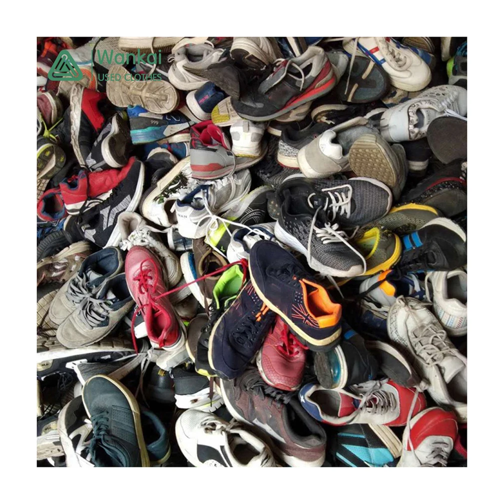 Cwanckai Hot Selling Cheap Second Hand Shoes In Stock Branded Used Shoe Machine