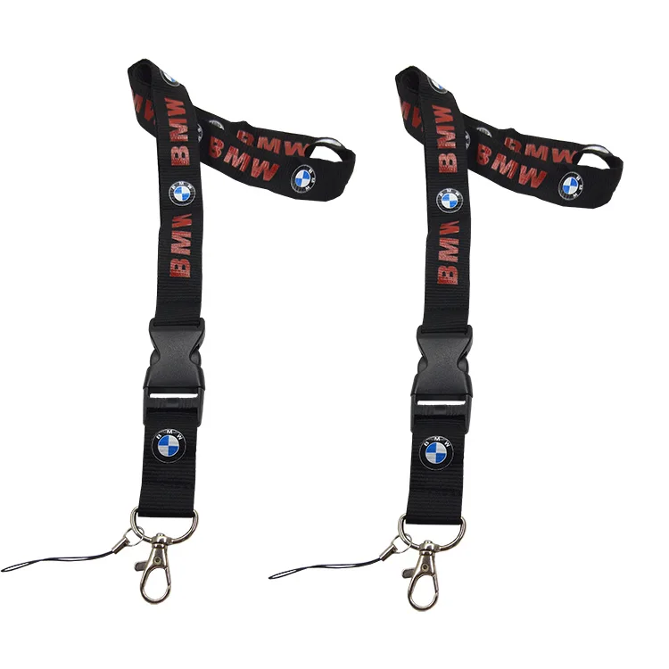 
Custom sublimation polyester neck lanyard with plastic holder, ID card holder custom lanyards 