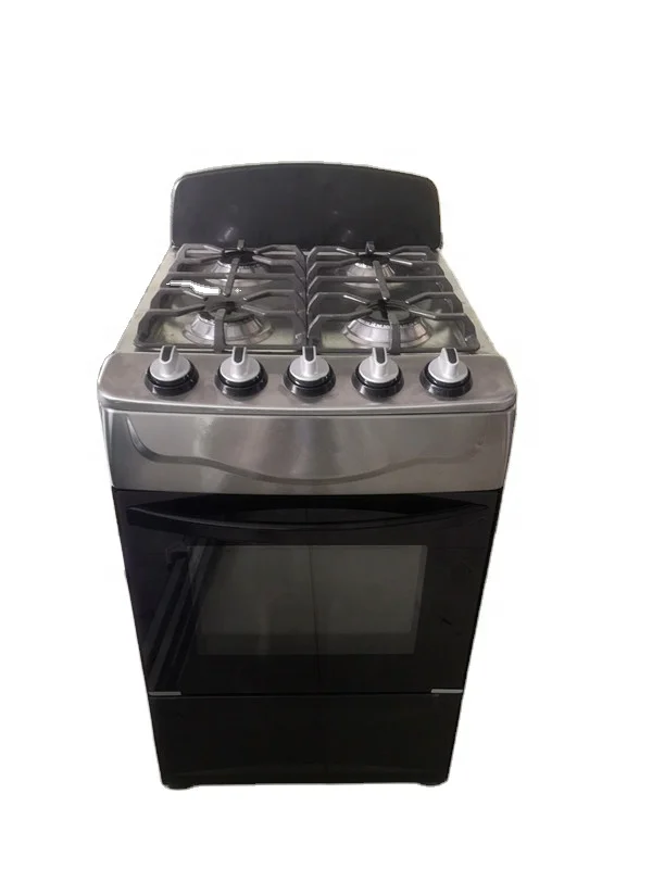 
glass cover Free standing 4 burner gas stove with oven 