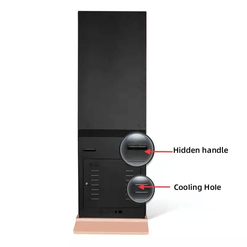 43 49 55 65 дюймов HD внутренний рекламный плеер LCD Digital Signage дисплей 4K Tothem ЖК-киоск сенсорный экран