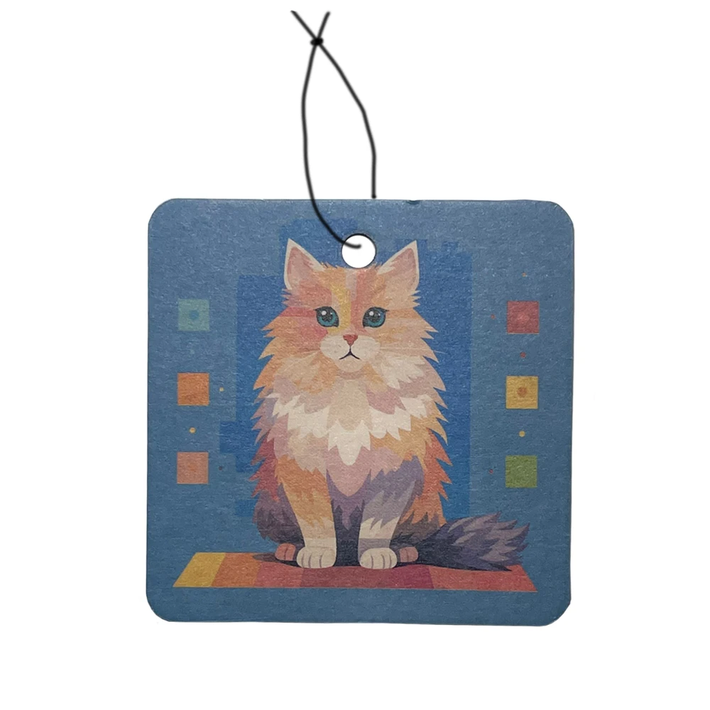 Custom Car Fragrance Tablets A Variety of Fragrances can be Selected from Custom Shaped Suspension Car Air Freshener Paper