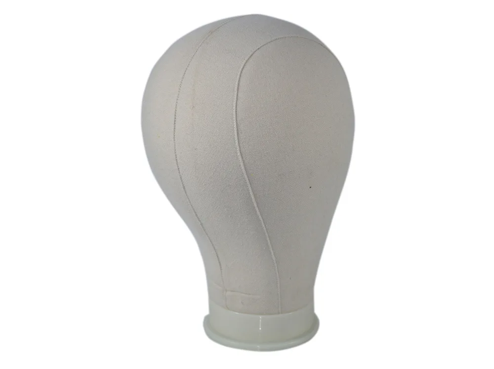 Canvas head mannequin for wigs make Female makeup jewelry display wig mannequin heads for wigs