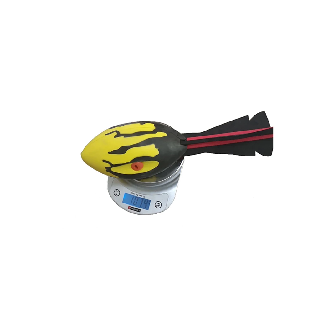 Kids Athletics Target Throw Rocket Aero Howler Foam Vortex Ball with Whistles for Junior Athletics School Sports Equipment